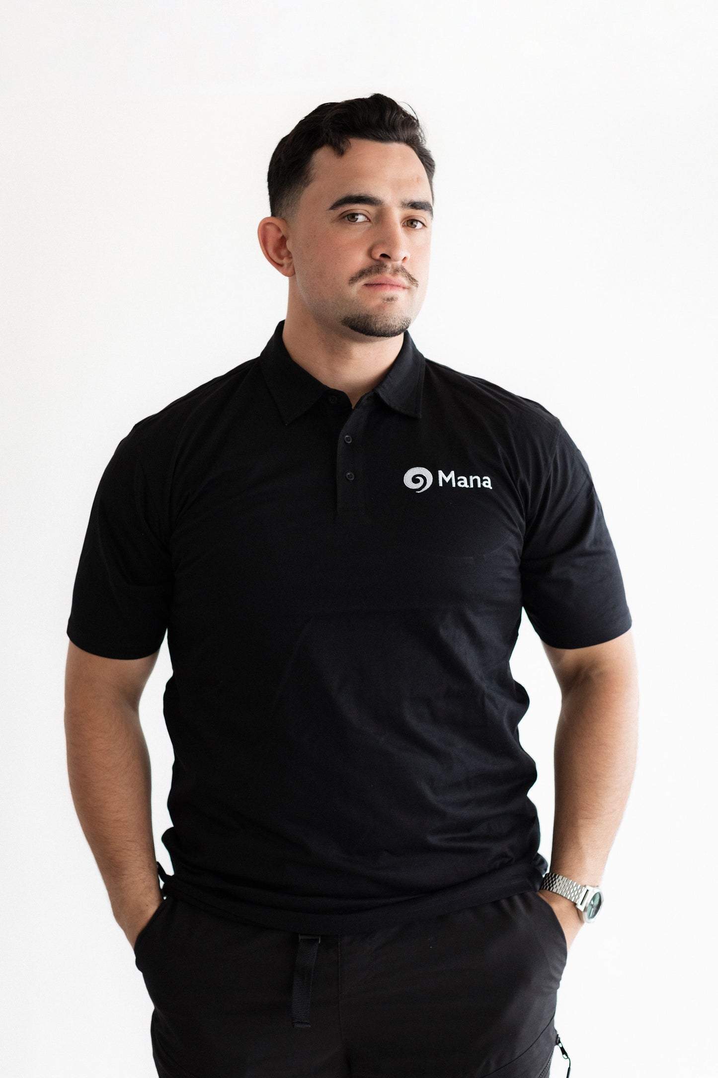 Men's Polo - Black