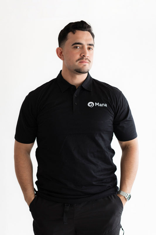 Men's Polo - Black