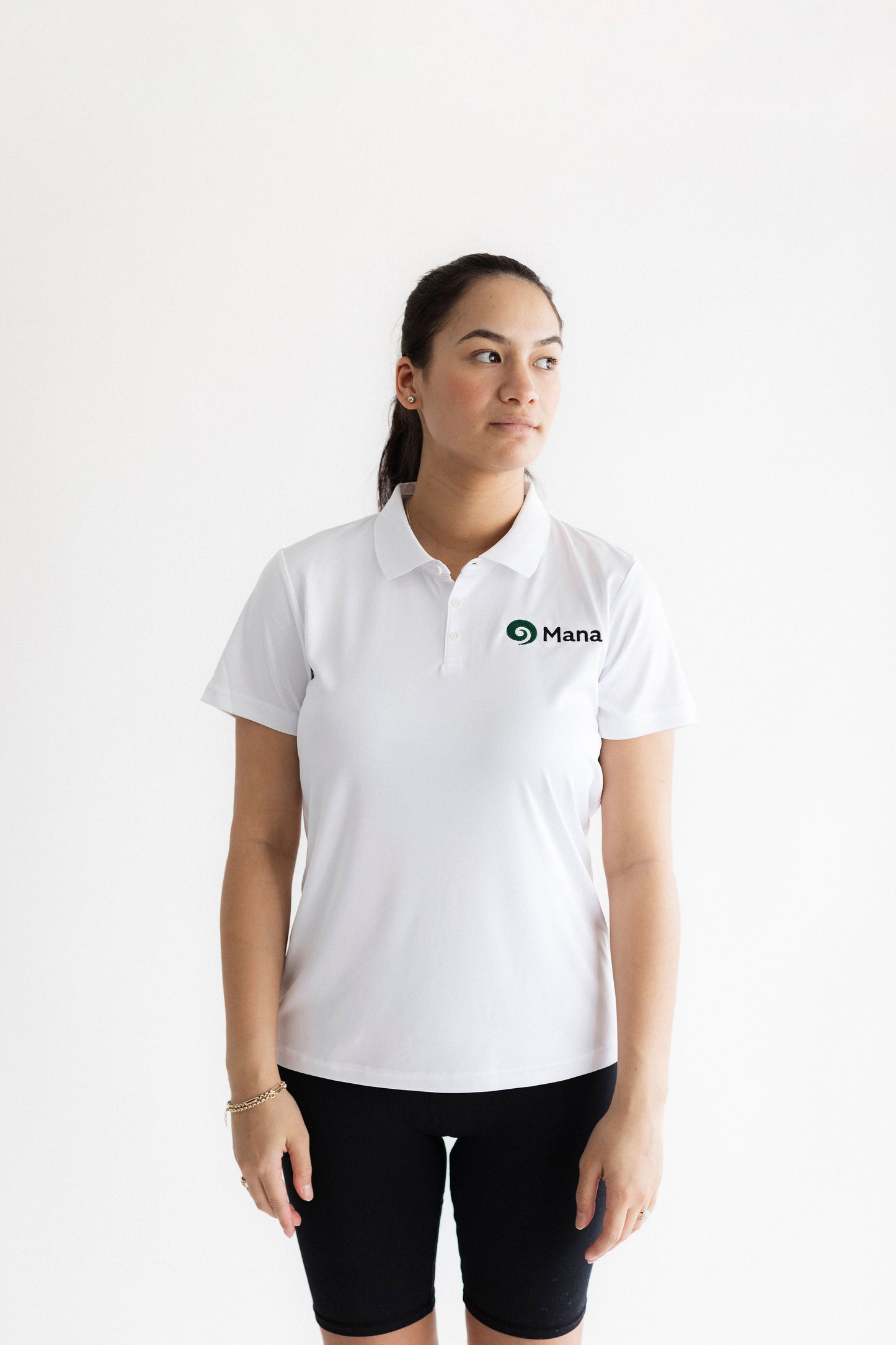 Women's Polo - White
